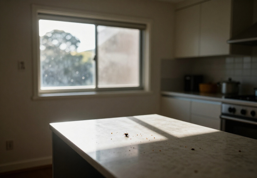 Bee hive inside a wall cavity of a Casula house